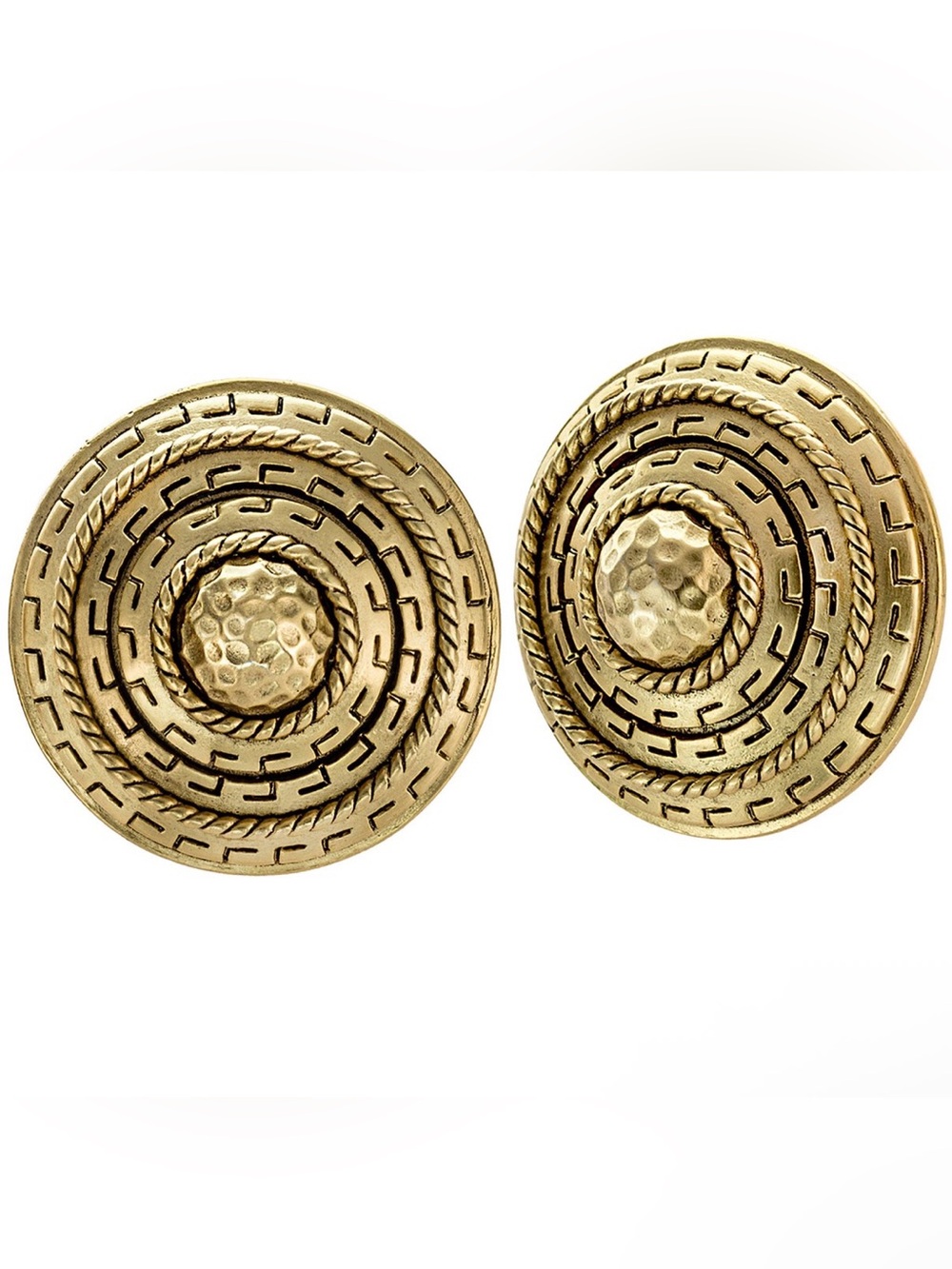 Vintage Oscar de la Renta Clip-On Earrings